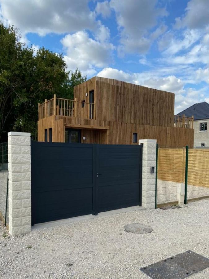 Duplex Atypique En Bois Entre Ville Et Verdures Ла Шапел-Сен-Месмин Екстериор снимка